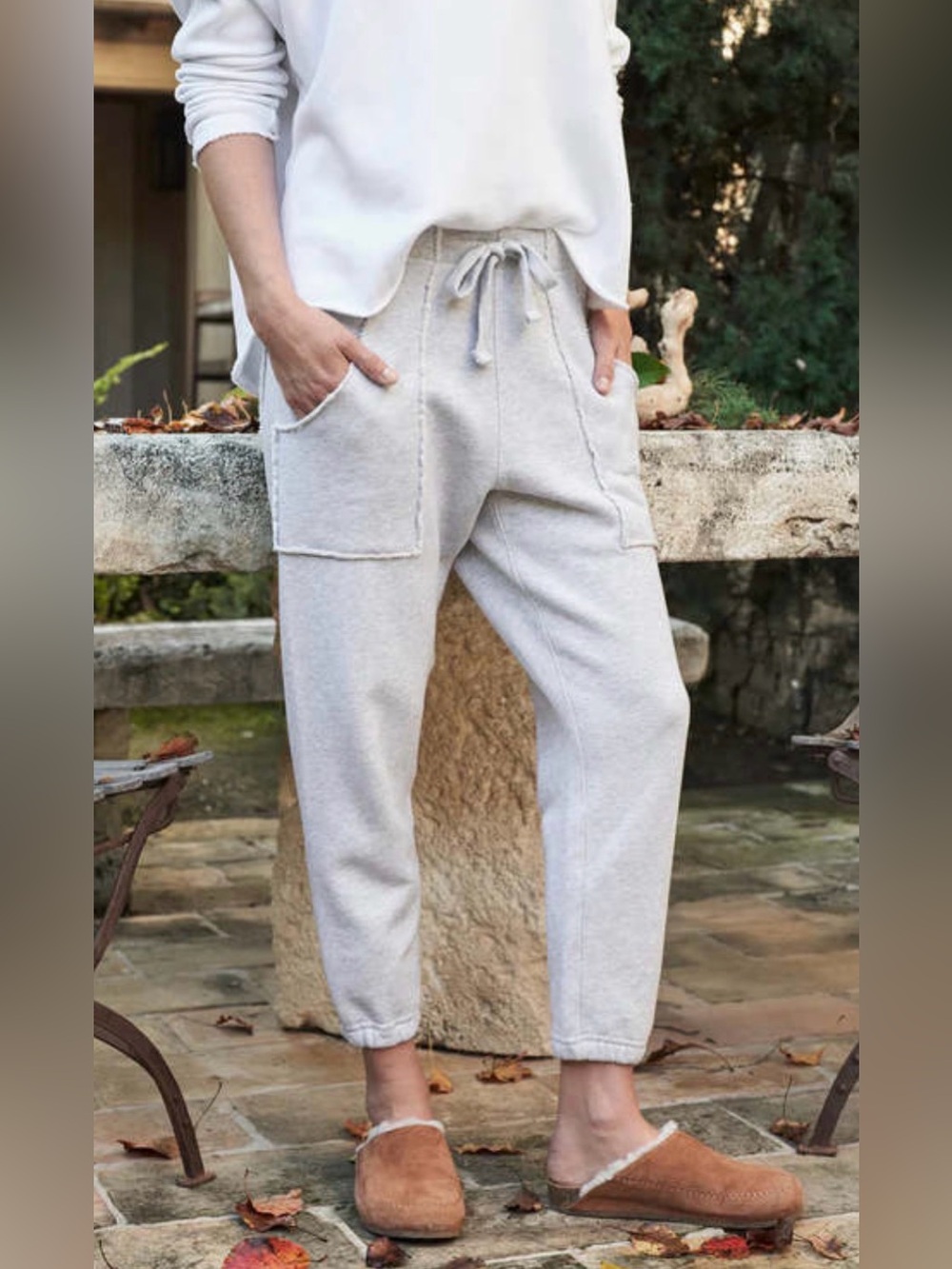 🌺Frank & Eileen $238 eamon joggers in gray size small 🌺